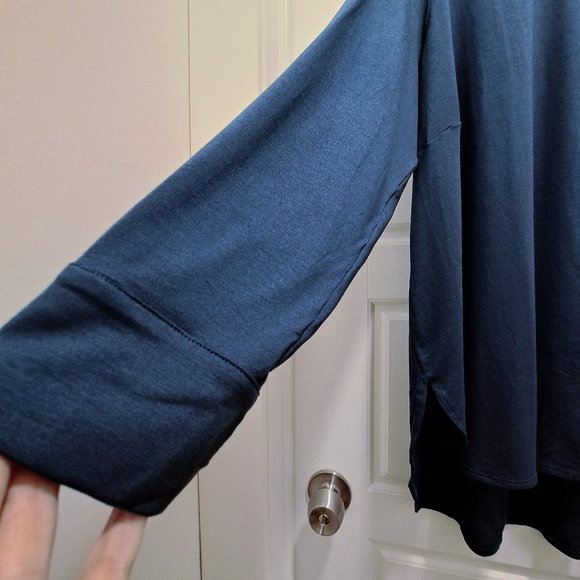 Eileen Fisher Classic Collar Long Shirt Size 2X New with Tag - Picture 4 of 10